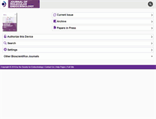 Tablet Screenshot of jme.endocrinology-journals.org