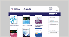 Desktop Screenshot of endocrinology-journals.org